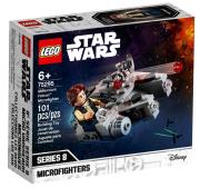 Lego STAR WARS Mikromyśliwiec Sokół Millennium. Wydawca: LEGO(R). Dadada.pl Opakowanie Lego STAR WARS Mikromyśliwiec Sokół Millennium