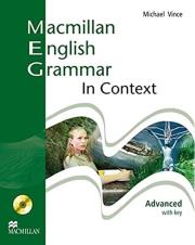 MACMILLAN ENGLISH GRAMMAR IN CONTEXT ADV.NO KEY-MACMILLAN. Autor: Clarke/Cormick. Dadada.pl Okładka książki MACMILLAN ENGLISH GRAMMAR IN CONTEXT ADV.NO KEY-MACMILLAN