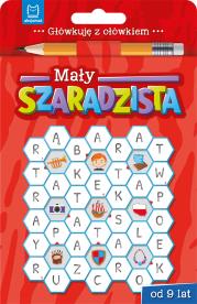 Okładka książki Mały szaradzista. Książeczka czerwona