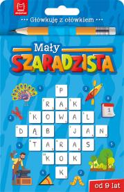 Okładka książki Mały szaradzista. Książeczka niebieska