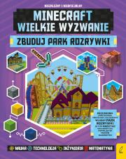 Okładka książki Minecraft Zbuduj park rozrywki