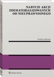Okładka książki Nabycie akcji zdematerializowanych od nieuprawnionego