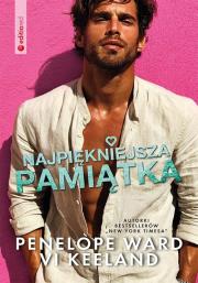 Najpiękniejsza pamiątka. Autor: Penelope Ward, Vi Keeland. Dadada.pl Okładka książki Najpiękniejsza pamiątka