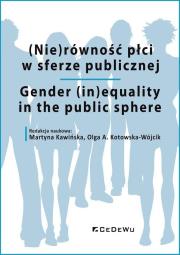 Okładka książki (Nie)równość płci w sferze publicznej