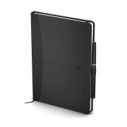 Okładka książki Notatnik Oxford Signature A5 80k kropki czarny