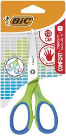 Nożyczki BIC Comfort 13cm L blister 1szt. Wydawca: Bic. Dadada.pl Opakowanie Nożyczki BIC Comfort 13cm L blister 1szt