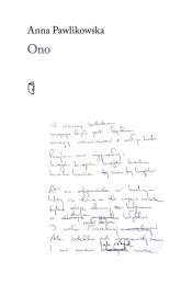 Okładka książki Ono