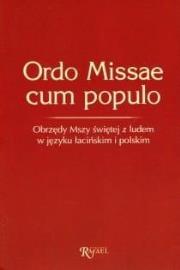 Okładka książki Ordo Missae cum populo: obrzędy Mszy świętej...