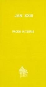 Okładka książki Pacem in terris