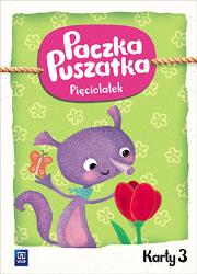 Paczka Puszatka. Pięciolatek KP cz.3 WSiP. Autor: Anna Borchard, Joanna Marcinkiewicz. Dadada.pl Okładka książki Paczka Puszatka. Pięciolatek KP cz.3 WSiP