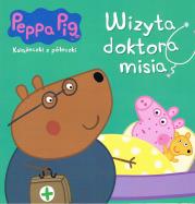 Okładka książki Peppa Pig. Książeczki z półeczki nr wyd. 68. Wizyta doktora misia