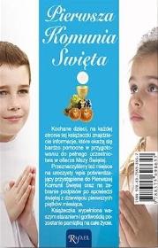 Okładka książki Pierwsza Komunia Święta