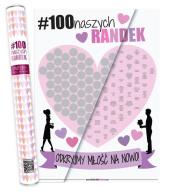 Opakowanie PLAKAT ZDRAPKA DLA PAR 100 NASZYCH RANDEK