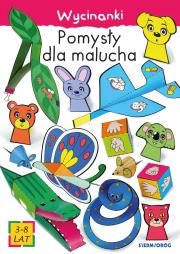 Okładka książki Pomysły dla malucha Wycinanki