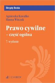 Okładka książki Prawo cywilne - część ogólna