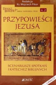 Przypowieści Jezusa. Scenariusze spotkań + CD. Autor: ks. Wojciech Pikor. Dadada.pl Okładka książki Przypowieści Jezusa. Scenariusze spotkań + CD