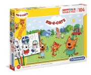 Opakowanie Puzle 104 Super Kolor Kid eCats