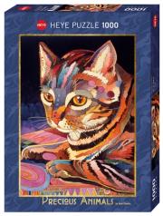 Opakowanie Puzzle 1000 Cenne zwierzęta, Kot