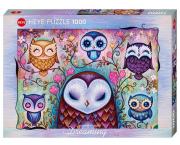 Opakowanie Puzzle 1000 Wielka sowa