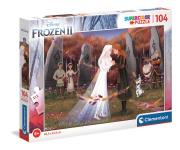 Opakowanie Puzzle 104 Super Kolor Frozen 2