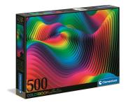Puzzle 500 color boom Fale 35093. Wydawca: Clementoni. Dadada.pl Opakowanie Puzzle 500 color boom Fale 35093