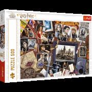 Opakowanie Puzzle 500 Pamiątki z Hogwartu 374001
