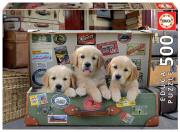 Opakowanie Puzzle 500 Szczenięta ruszają w podróż G3