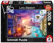 Opakowanie Puzzle PQ 1000 Lars Stewart Wenecja dzień/noc G3