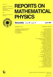 Opakowanie Reports on Mathematical Physics 63/2