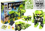 Opakowanie Robot Solarny 4 w 1 Tyranozaur Rex Owad Zestaw Edukacyjny Naukowy