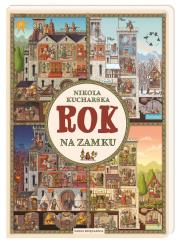 Rok na zamku. Autor: Nikola Kucharska. Dadada.pl Okładka książki Rok na zamku