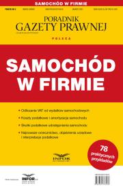 Samochód w firmie. Autor:   Praca zbiorowa. Dadada.pl Okładka książki Samochód w firmie