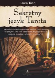 Sekretny język Tarota. . Autor: Laura Tuan. Dadada.pl Okładka książki Sekretny język Tarota.