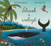 Ślimak i wieloryb. Autor: Axel Scheffler Julia Donaldson. Dadada.pl Okładka książki Ślimak i wieloryb