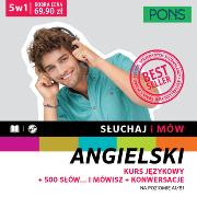 Słuchaj i mów angielski pakiet 5 A1/B1. Autor: Opracowanie zbiorowe. Dadada.pl Okładka książki Słuchaj i mów angielski pakiet 5 A1/B1