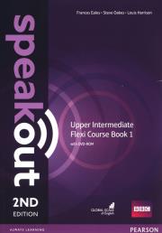 Speakout 2ed Upper-Intermediate Flexi CB 1 + DVD. Autor: Frances Eales, Steve Oakes, Harrison Louis. Dadada.pl Okładka książki Speakout 2ed Upper-Intermediate Flexi CB 1 + DVD