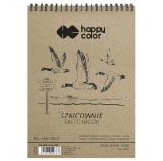 Opakowanie Szkicownik na spirali A5/80K Ptaki HAPPY COLOR