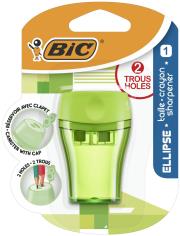 Temperówka BIC Sharpener Ellipse 2 otwory mix kolorów blister 1szt. Wydawca: Bic. Dadada.pl Opakowanie Temperówka BIC Sharpener Ellipse 2 otwory mix kolorów blister 1szt
