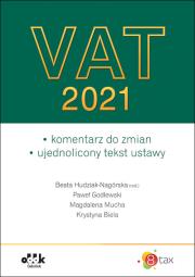 Okładka książki VAT 2021