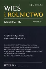 Opakowanie Wieś i rolnictwo 2020/3 (188)