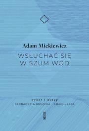 Wsłuchać się w szum wód. Autor: Adam Mickiewicz. Dadada.pl Okładka książki Wsłuchać się w szum wód