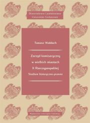 Okładka książki Zarząd komisaryczny w wielkich miastach II RP