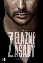 Żelazne zasady. Autor: Agata Polte. Dadada.pl Okładka książki Żelazne zasady