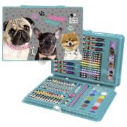Opakowanie Zestaw artystyczny 71 elementów Cleo i Frank 28 pies