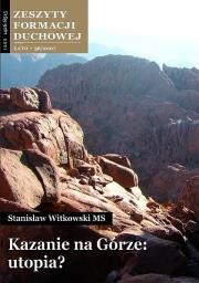 Zeszyty Formacji Duchowej nr 36 Kazanie na Górze... Autor: ks. Stanisław Witkowski MS. Dadada.pl Okładka książki Zeszyty Formacji Duchowej nr 36 Kazanie na Górze..