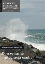 Okładka książki Zeszyty Formacji Duchowej nr 38 Dojrzewanie...