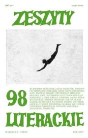 Okładka książki Zeszyty literackie 98 2/2007