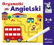 Angielski. Gryzmołki. Kapitan Nauka. Autor: Dorota Kondrat. Dadada.pl Okładka książki Angielski. Gryzmołki. Kapitan Nauka