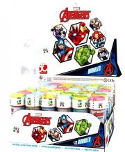 Bańki mydlane 60ml glass Avengers. Wydawca: Brimarex. Dadada.pl Opakowanie Bańki mydlane 60ml glass Avengers