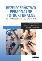 Okładka książki Bezpieczeństwo personalne i strukturalne w trakcie zmian kulturowych